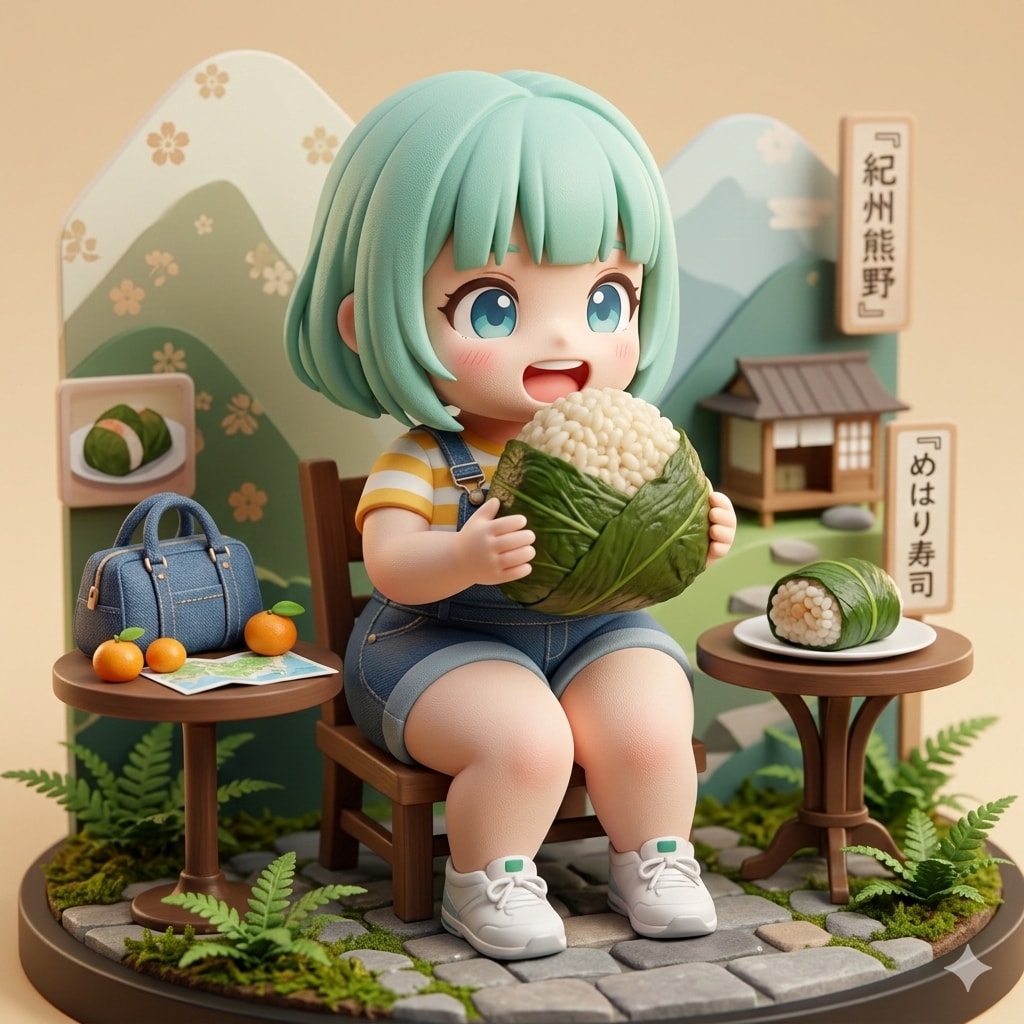 ウチの娘ご当地フィギュア【めはり寿司】