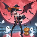 2025ハロウィンの少女 3枚目