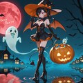 2025ハロウィンの少女 2枚目
