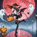 2025ハロウィンの少女 4枚目