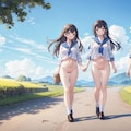 半裸登校 2枚目