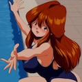河合伊代菜×スク水 5枚目
