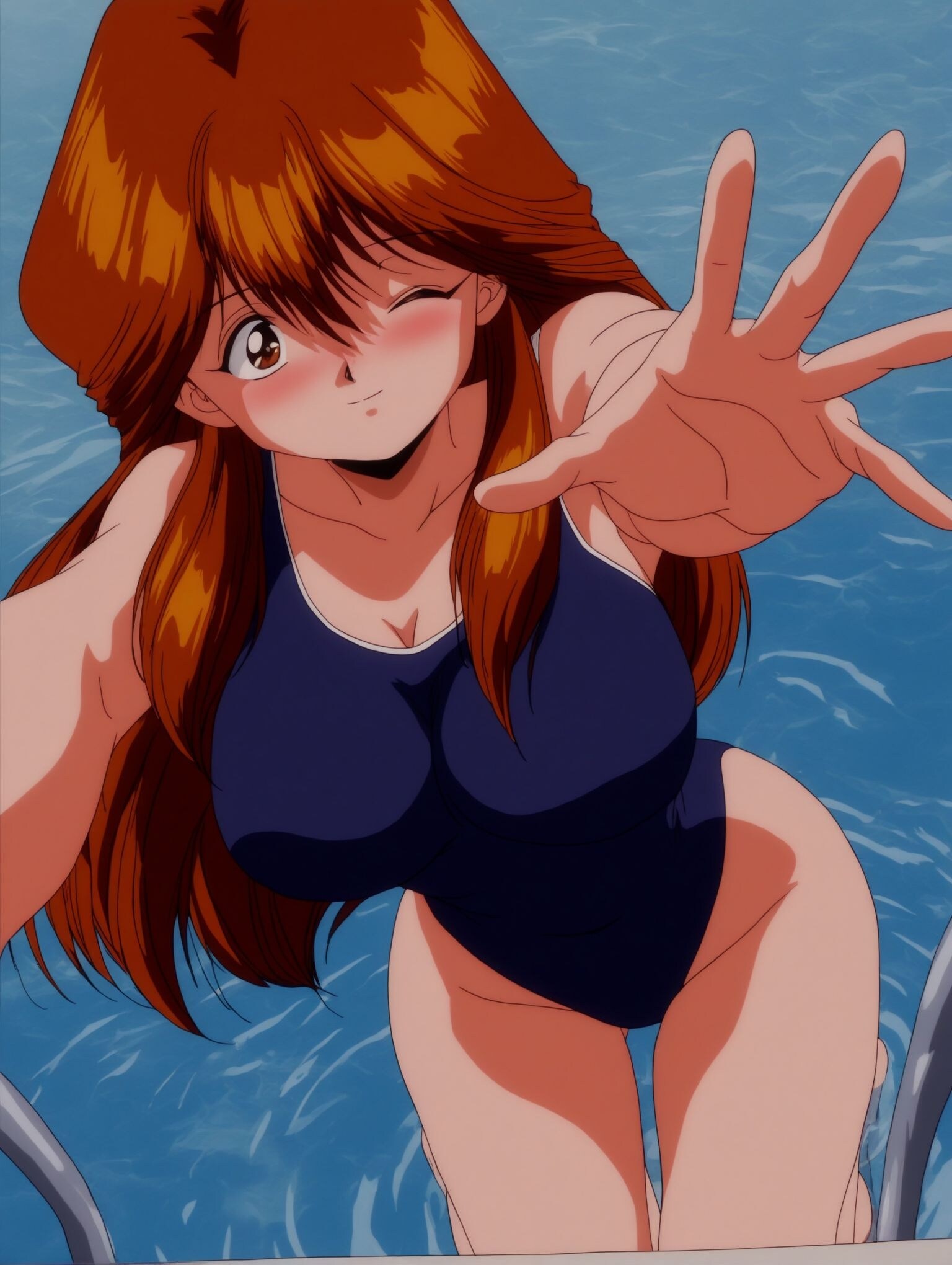 河合伊代菜×スク水