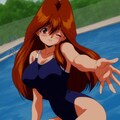 河合伊代菜×スク水 4枚目