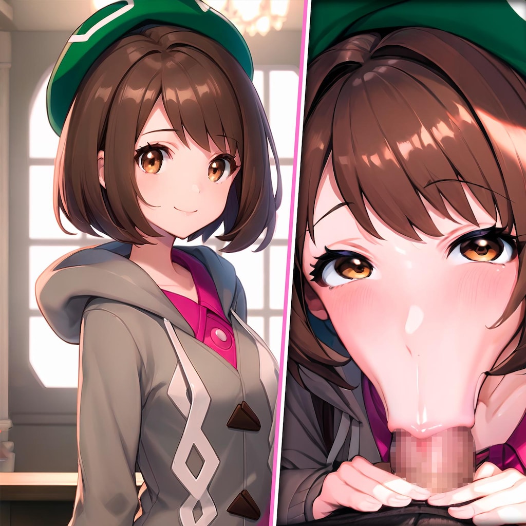 ユウリのド下品ひょっとこフェラ顔