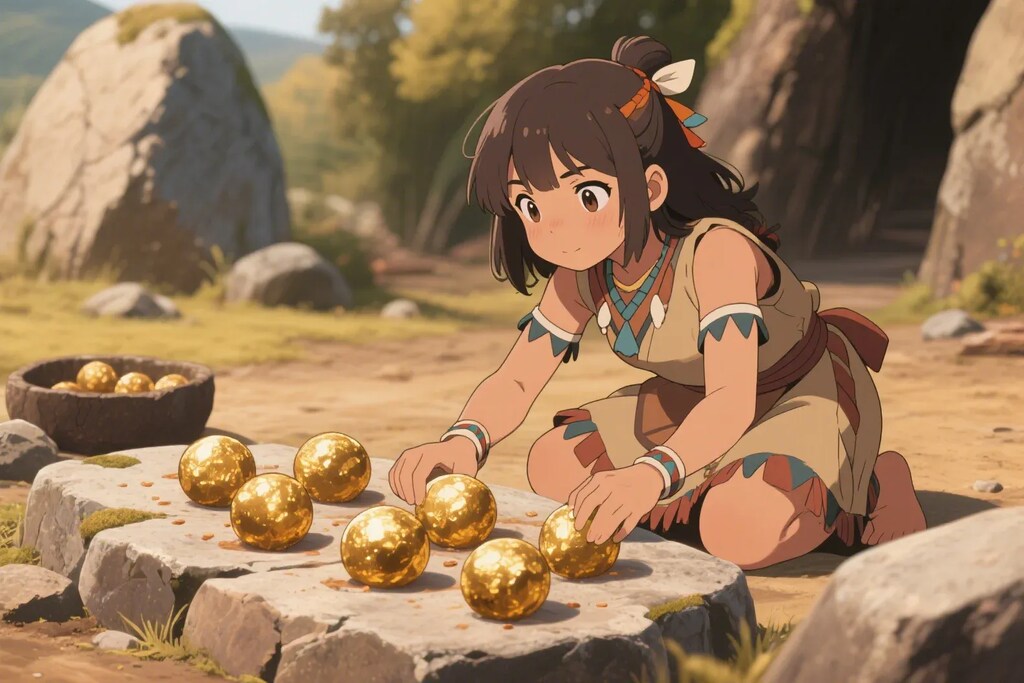 石器時代のキンタマと女の子