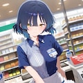 コンビニコラボの少女 8枚目