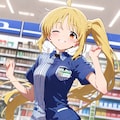 コンビニコラボの少女 7枚目