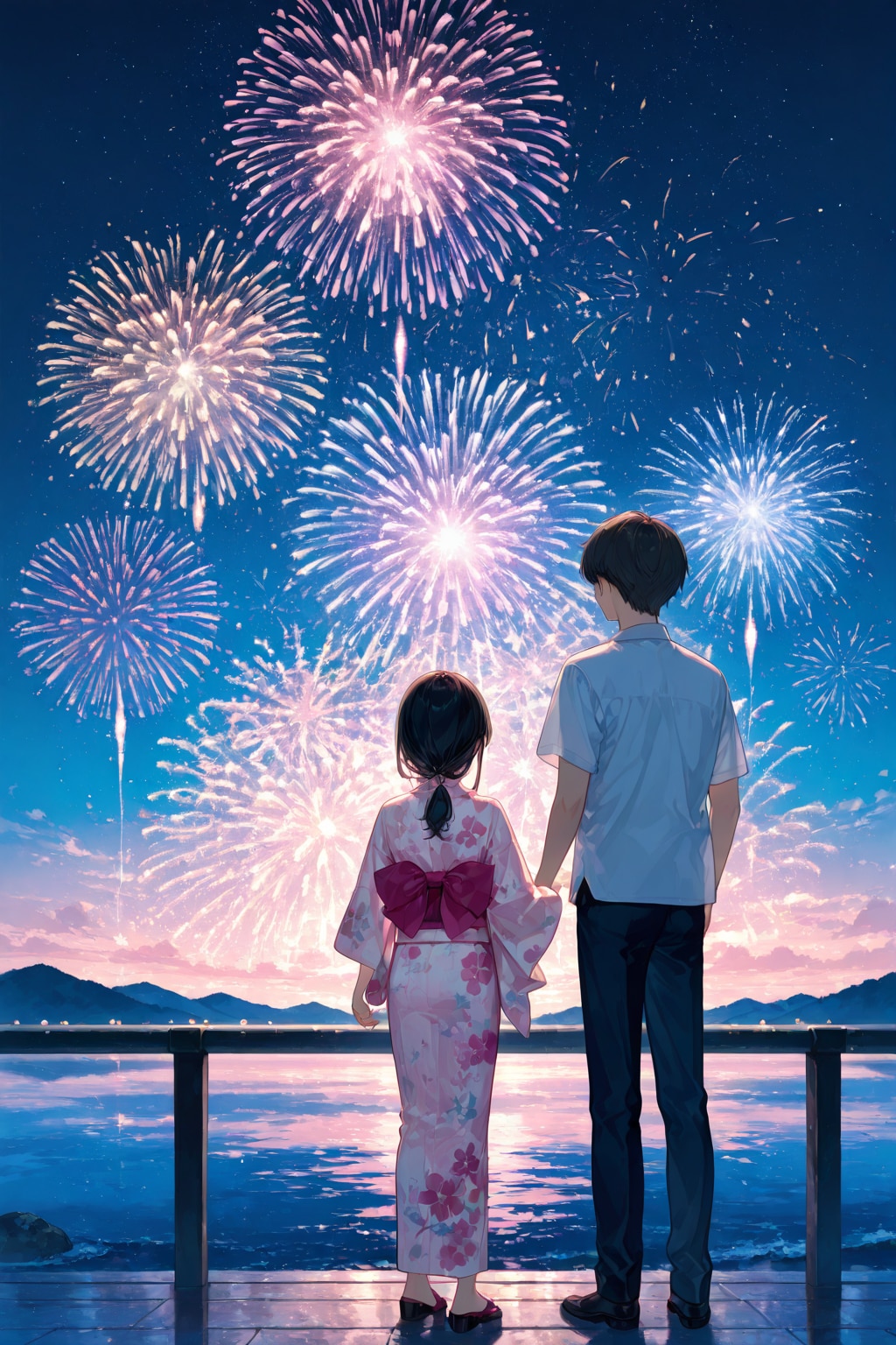 ラストの打ち上げ花火