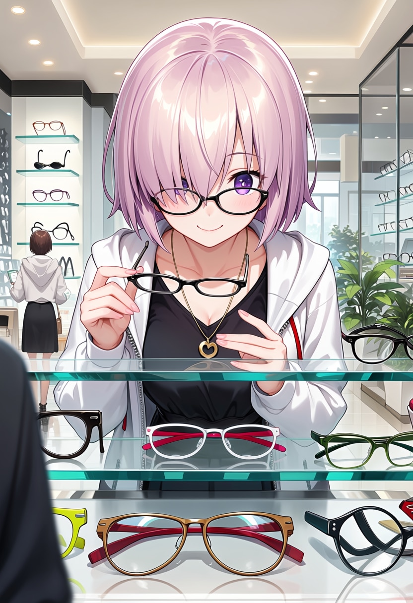 運命のメガネ探し | の人気AIイラスト・グラビア