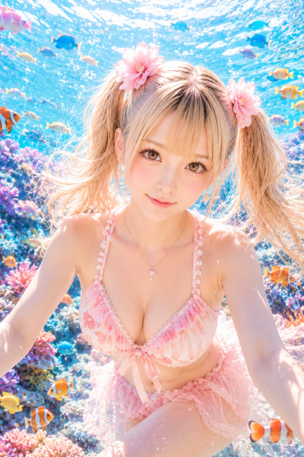 水中散歩♡