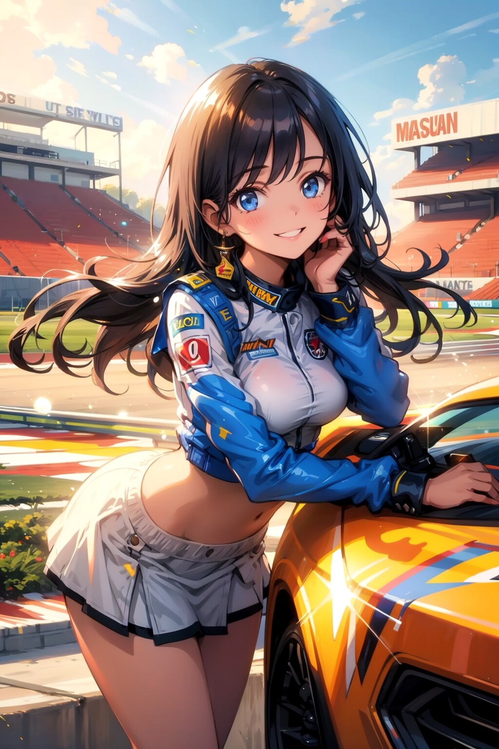 美少女レースクイーン
