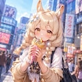 ギャルになったアルパカちゃん 2枚目