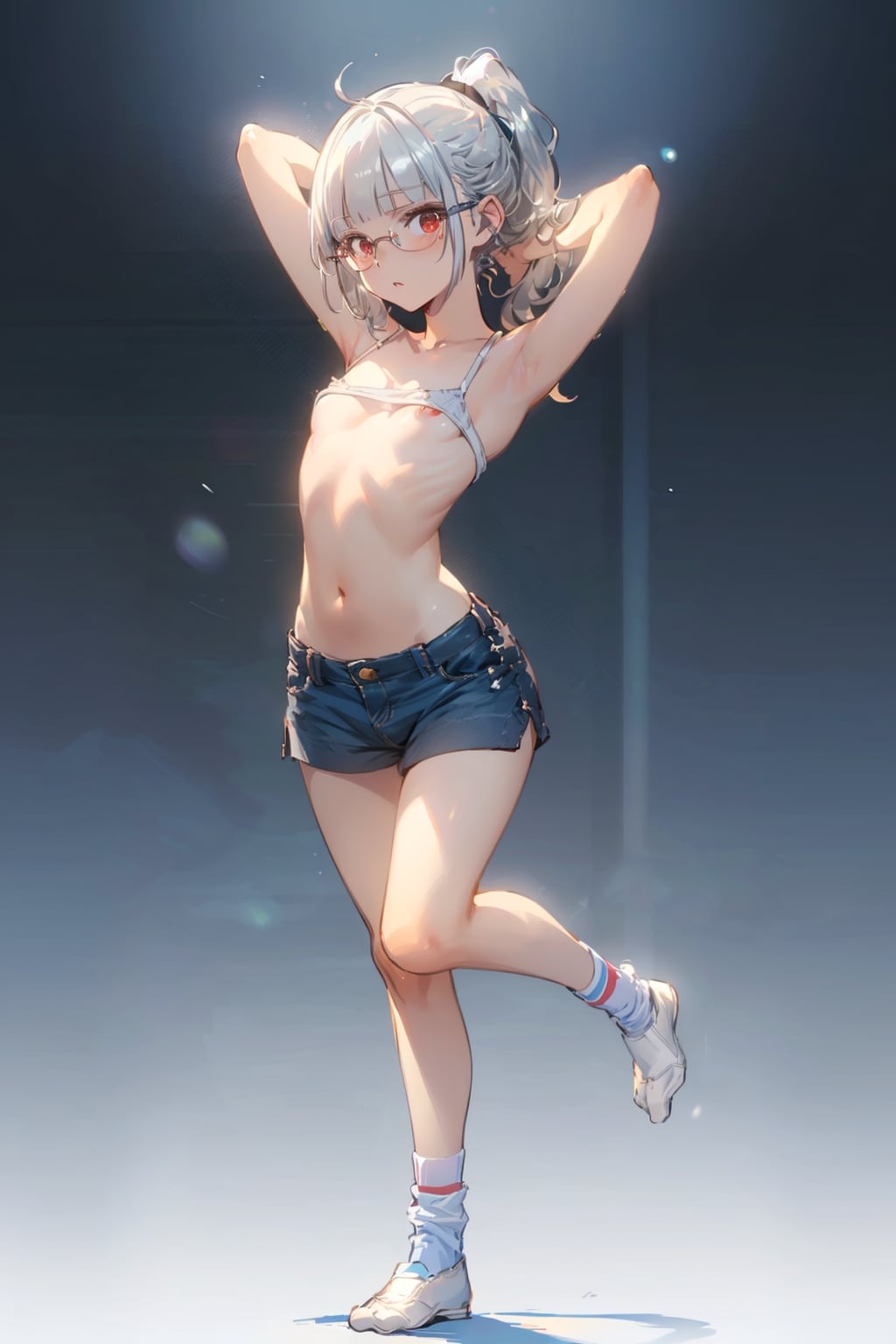 ポロリの眼鏡っ娘