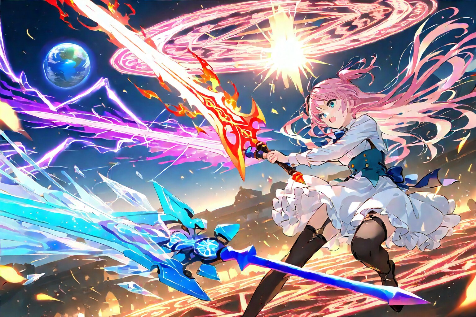 魔法剣の使い手 | の人気AIイラスト・グラビア