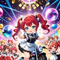 メイドの赤髪ちゃん 3枚目