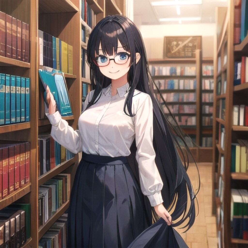 本屋のお姉さん