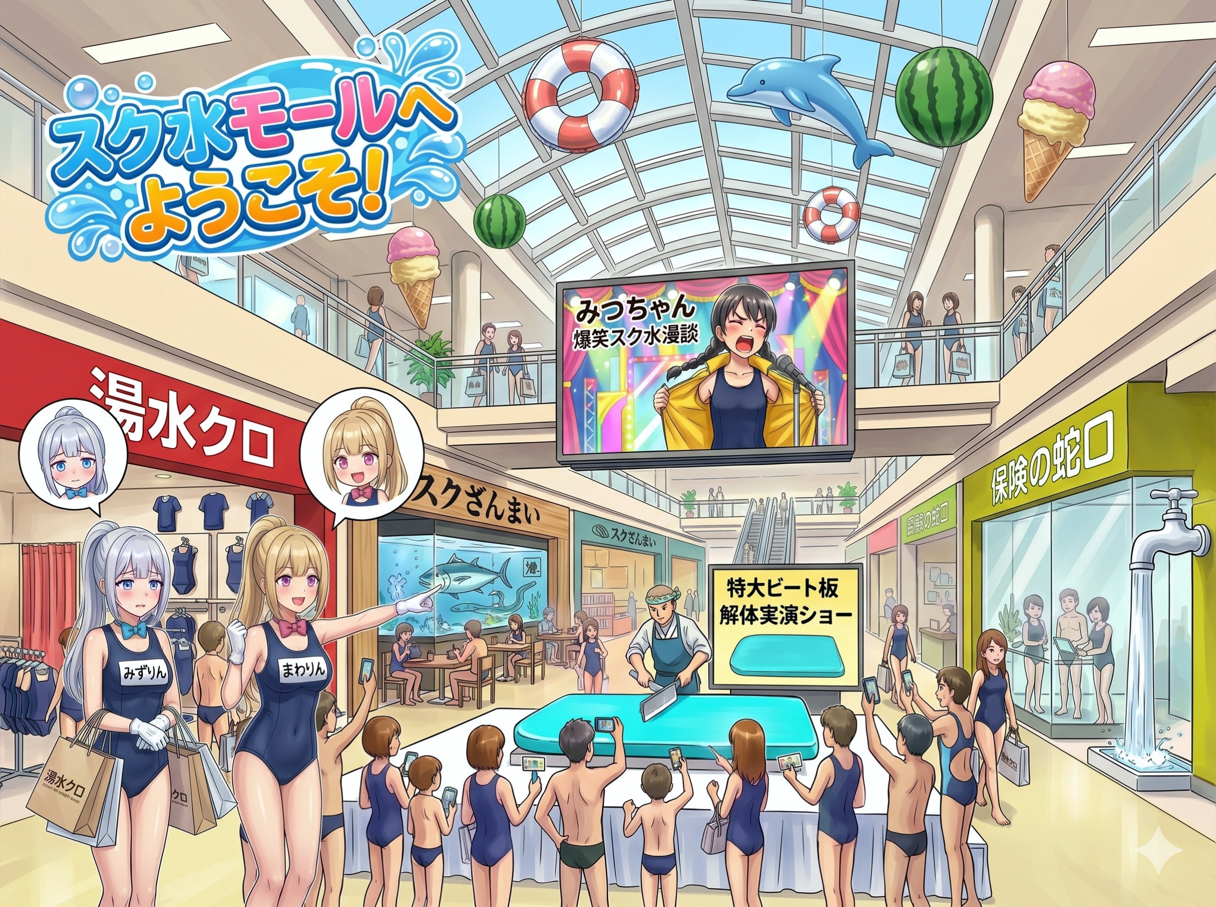 スク水モールへようこそ！
