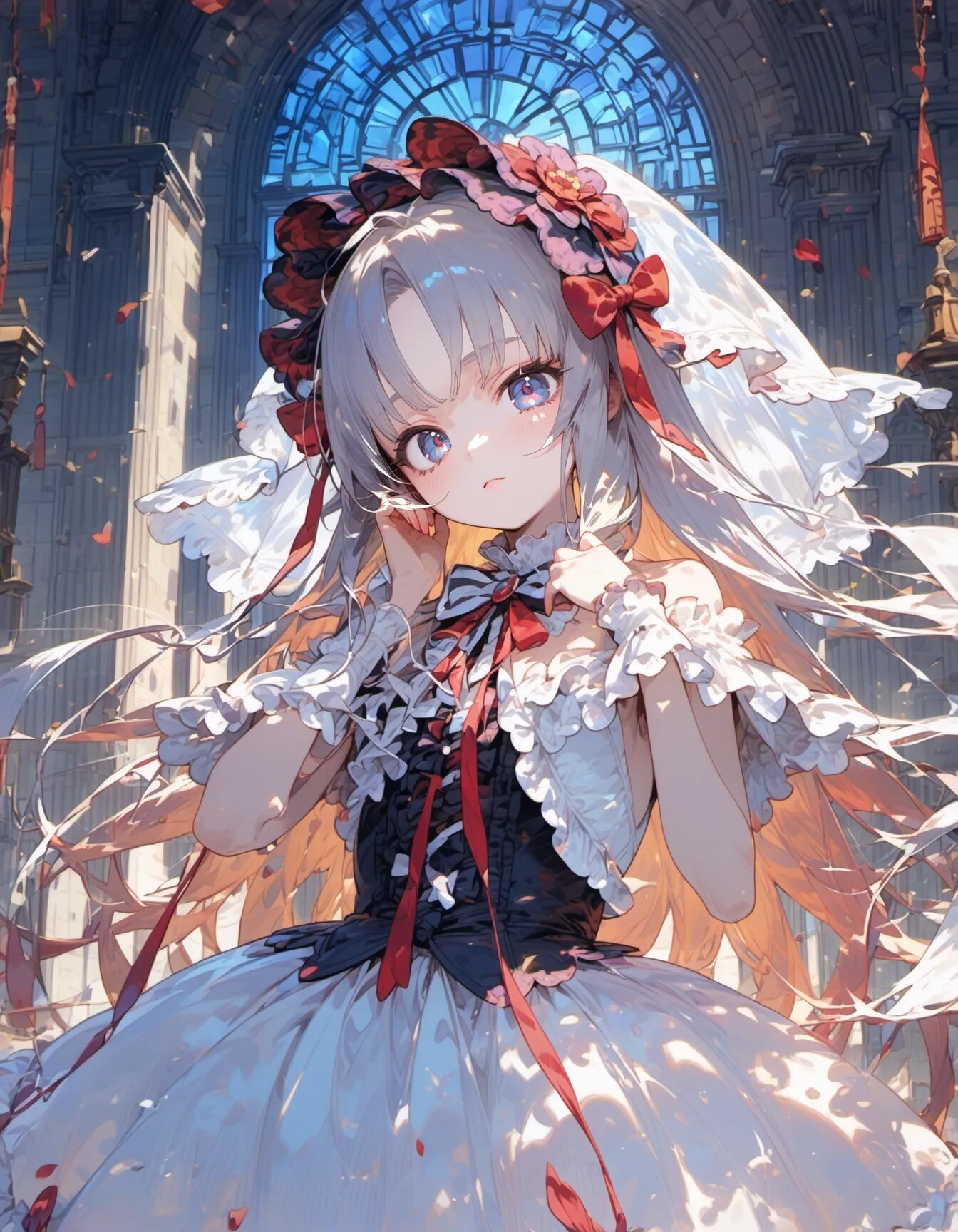 Bride of the Ruined Cathedral | の人気AIイラスト・グラビア