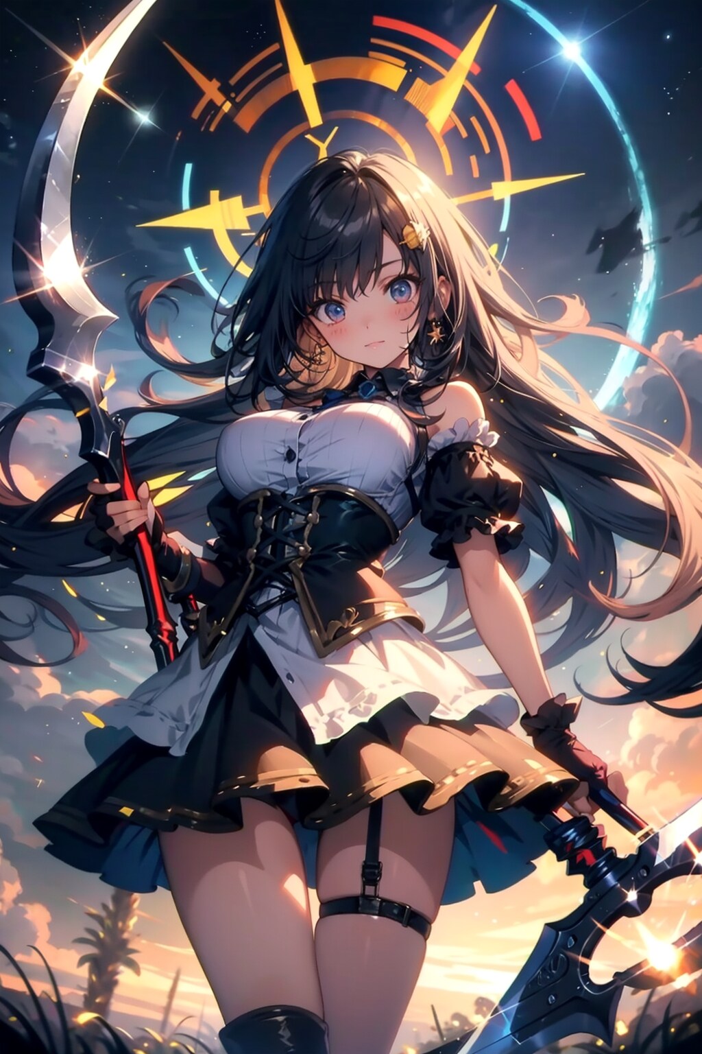 両手使いの女戦士