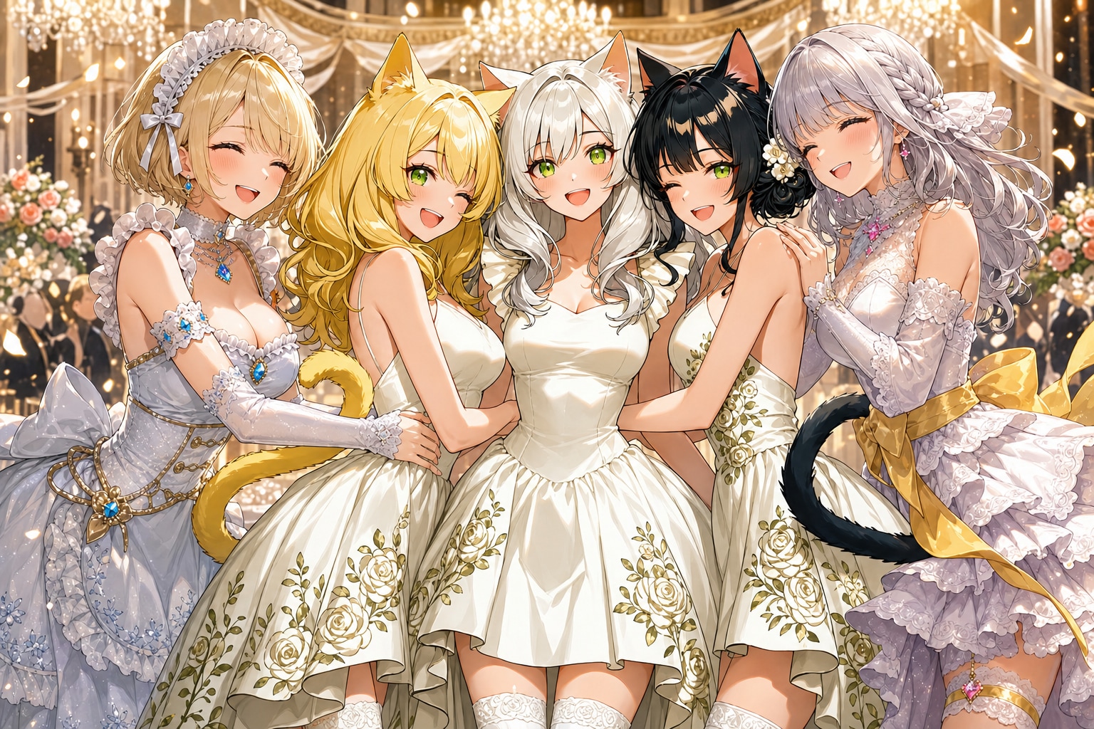 アイシャさんとリーシャさんとグループショット！