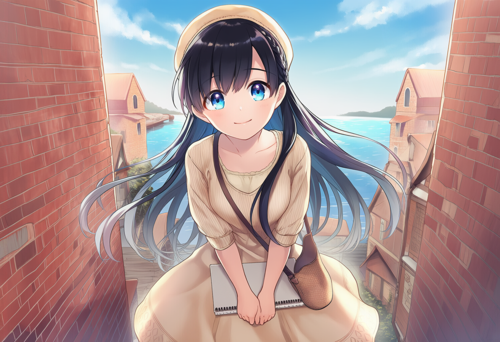 赤レンガパークのアーバンスケッチ