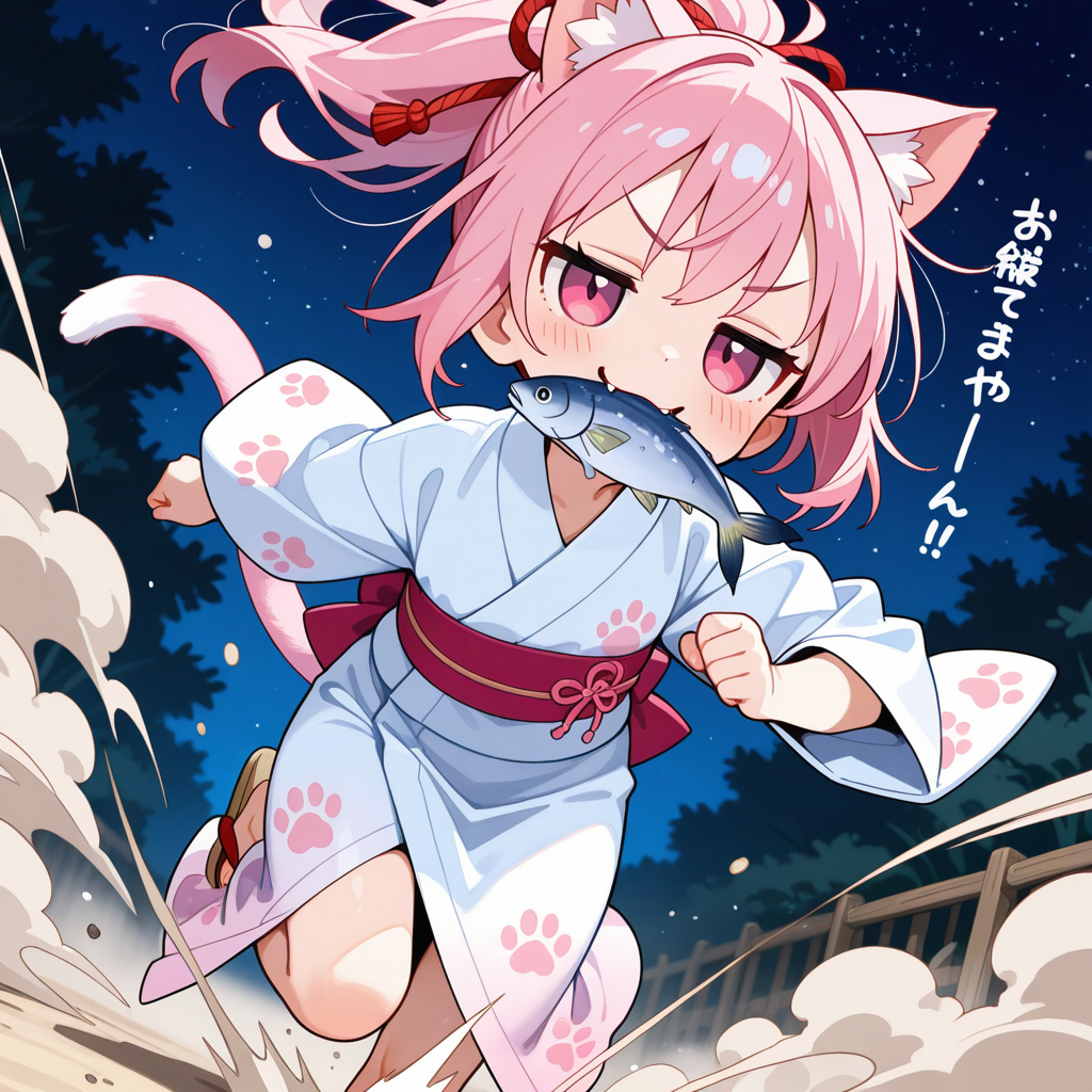 ねこが獲るものは、おさかにゃだけとは限らにゃい！！