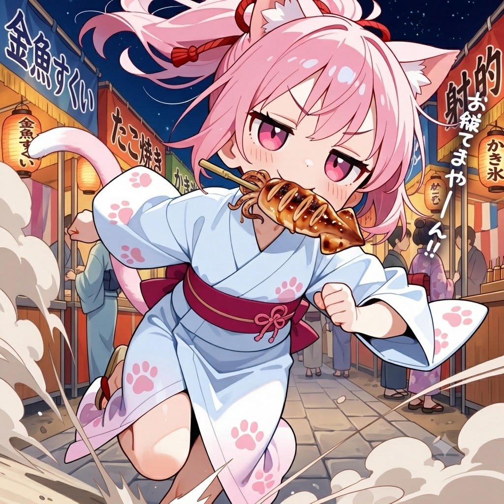 ねこが獲るものは、おさかにゃだけとは限らにゃい！！