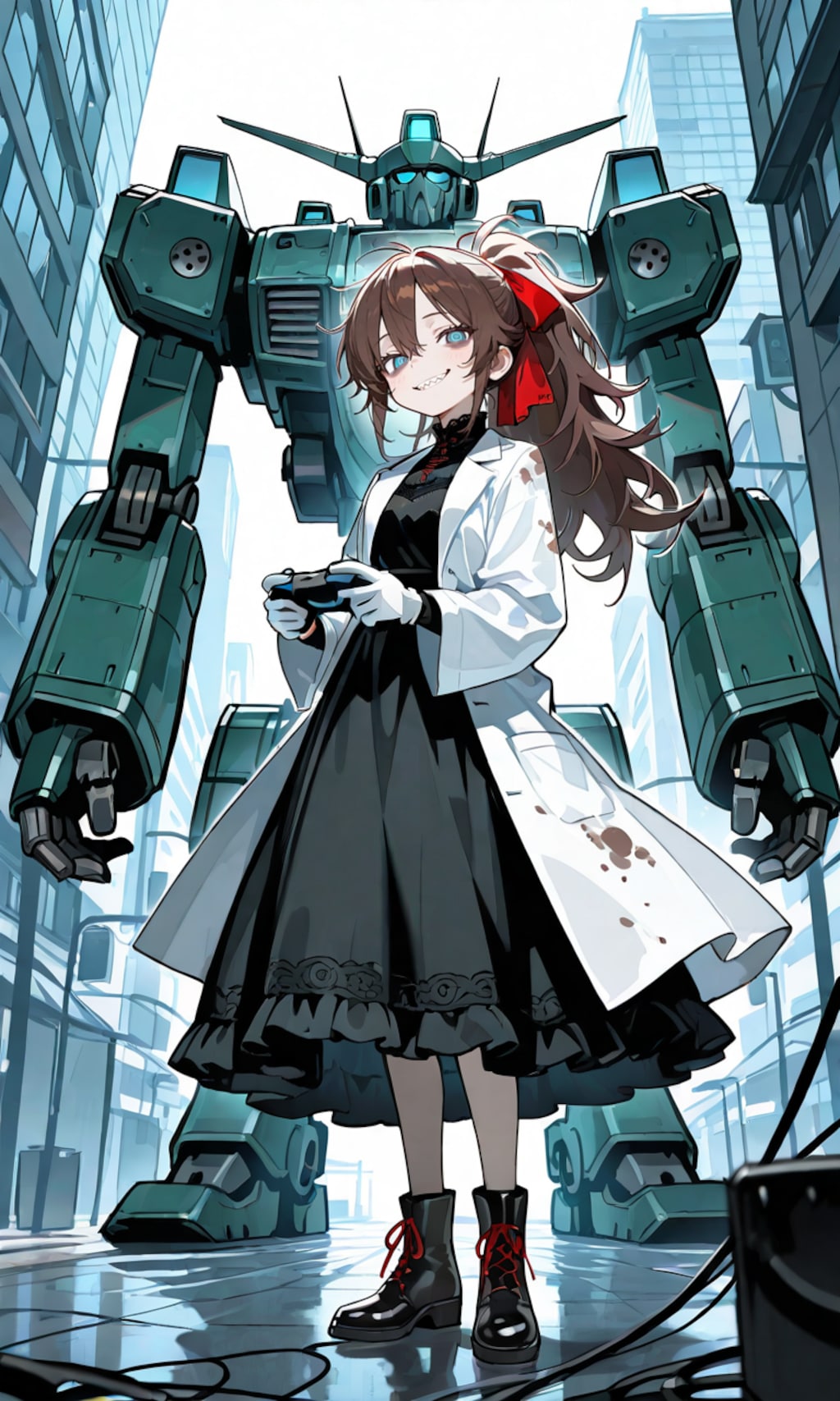 巨大ロボで街を蹂躙