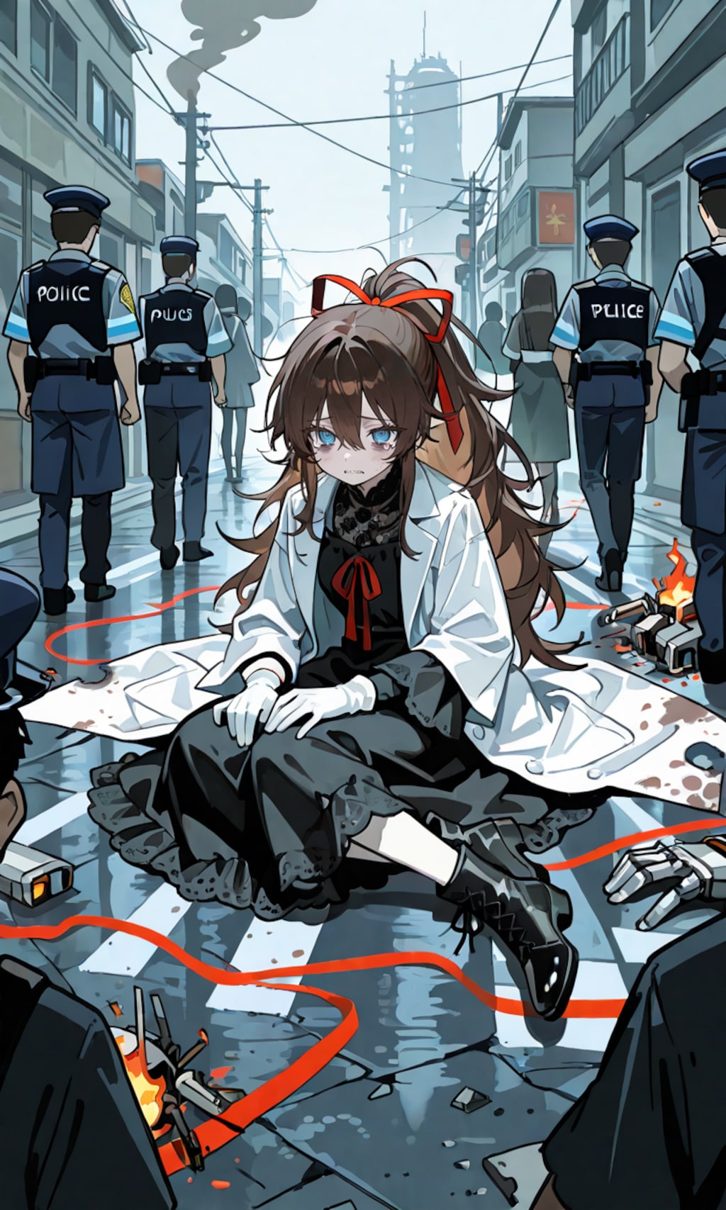 巨大ロボで街を蹂躙