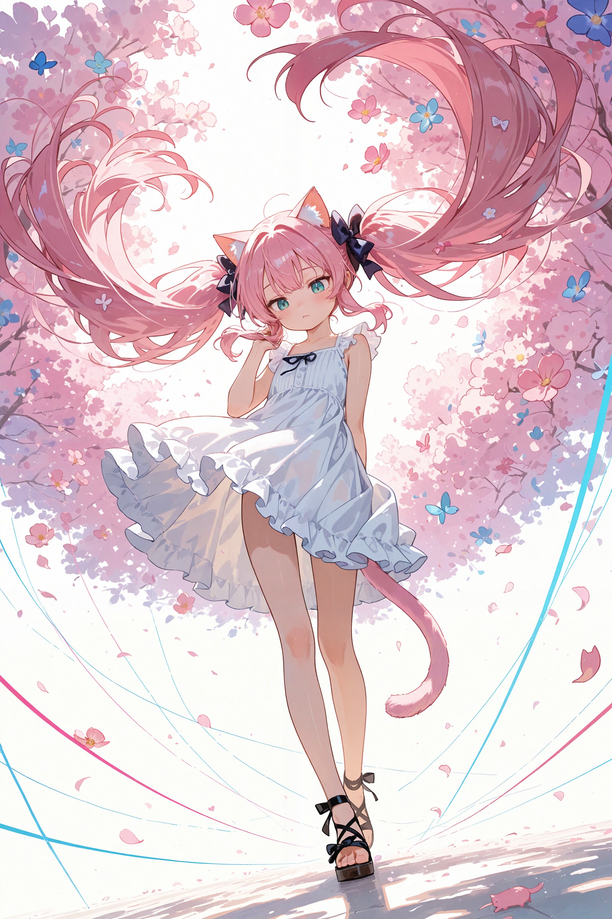 今日の猫耳ピンクちゃん | の人気AIイラスト・グラビア