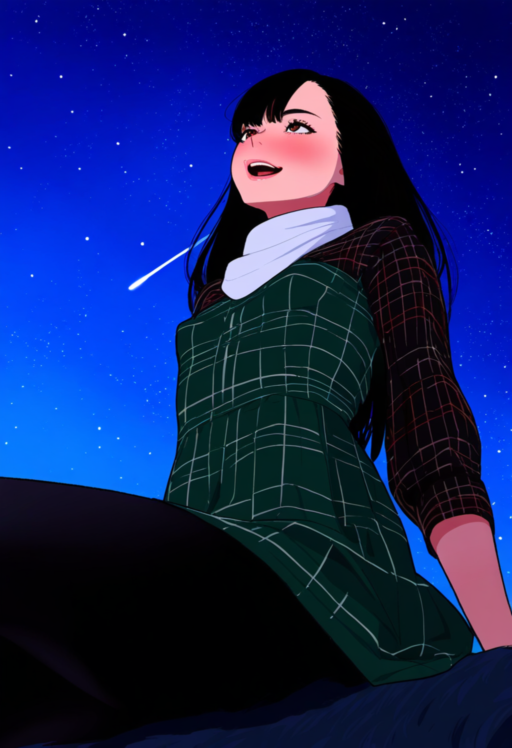 星に願いを (黒髪ロング)