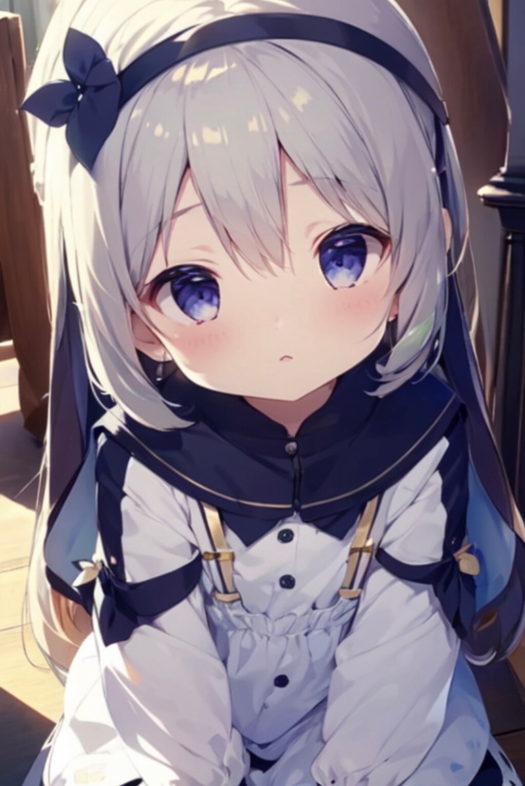 銀髪少女2