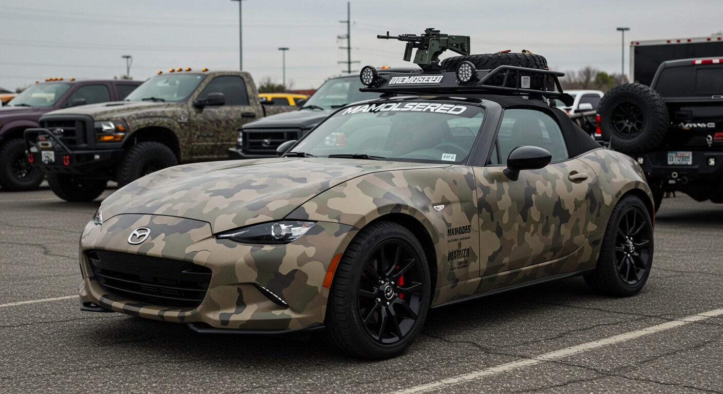 マツダロードスター軍用車