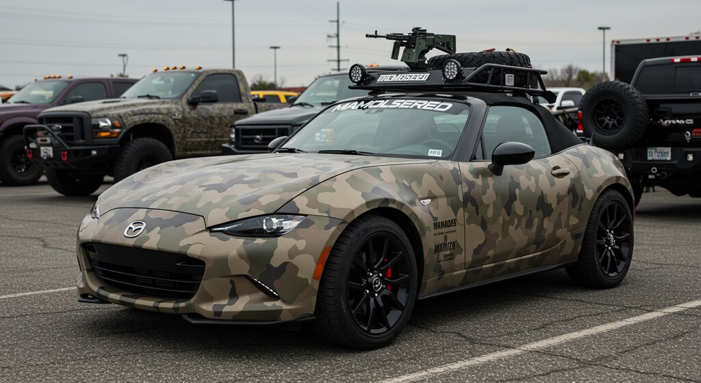 マツダロードスター軍用車