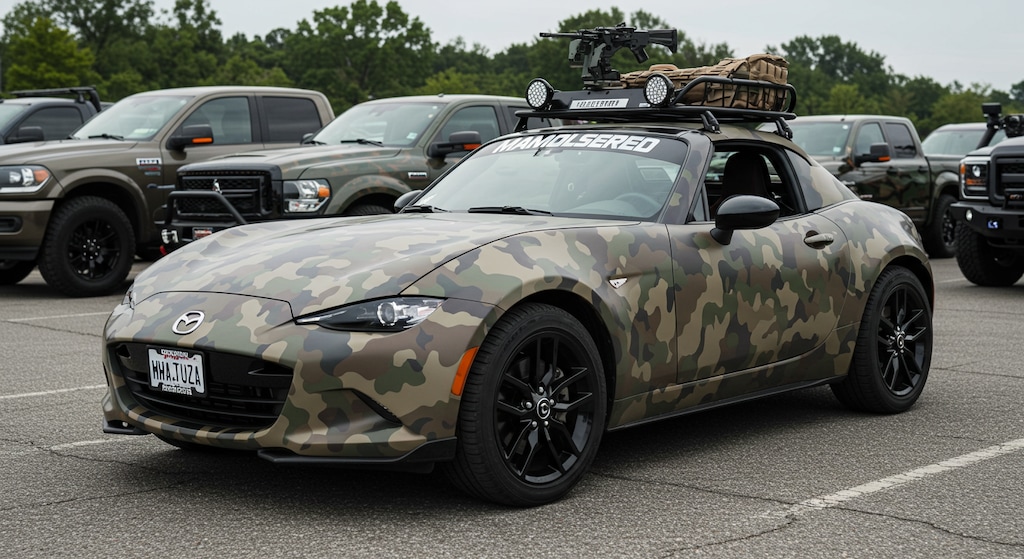 マツダロードスター軍用車