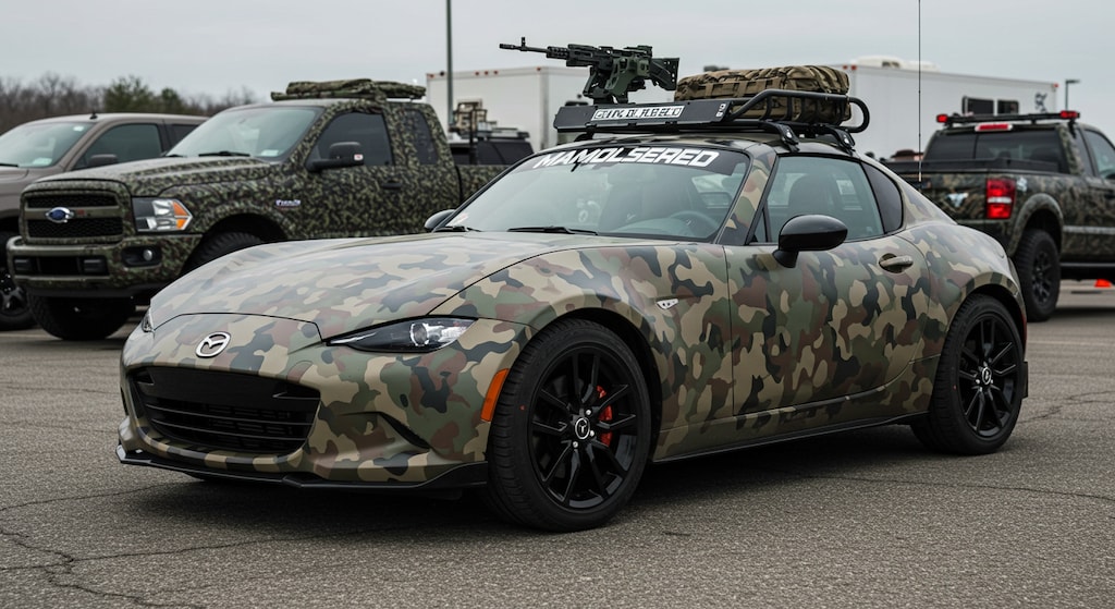 マツダロードスター軍用車