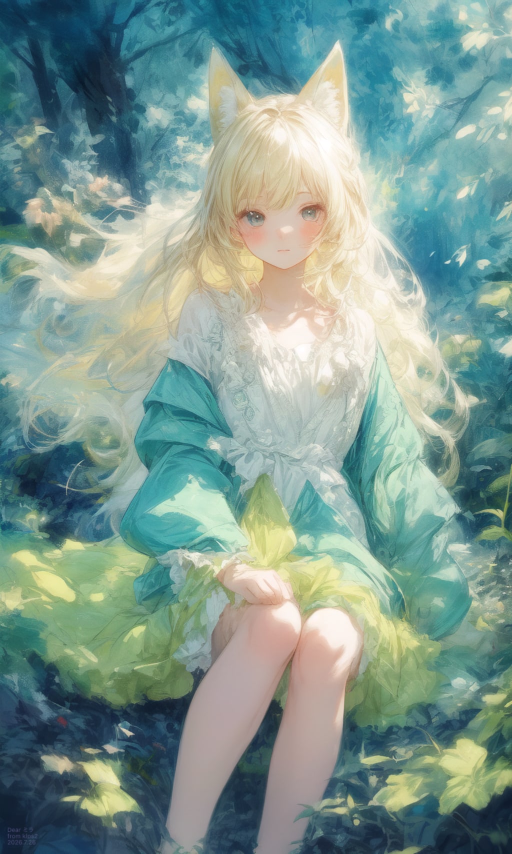 森の中のミラさん