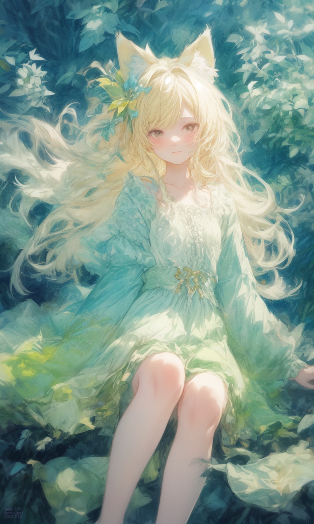森の中のミラさん