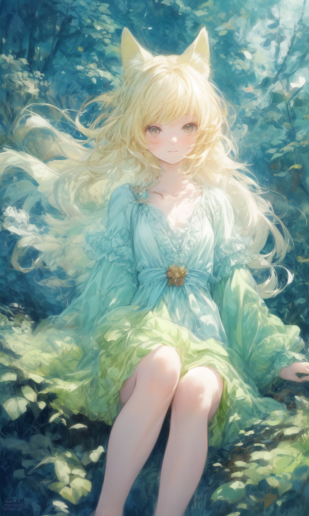 森の中のミラさん