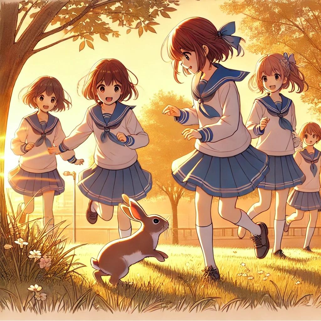 追いかけっこは終わらない！ | の人気AIイラスト・グラビア