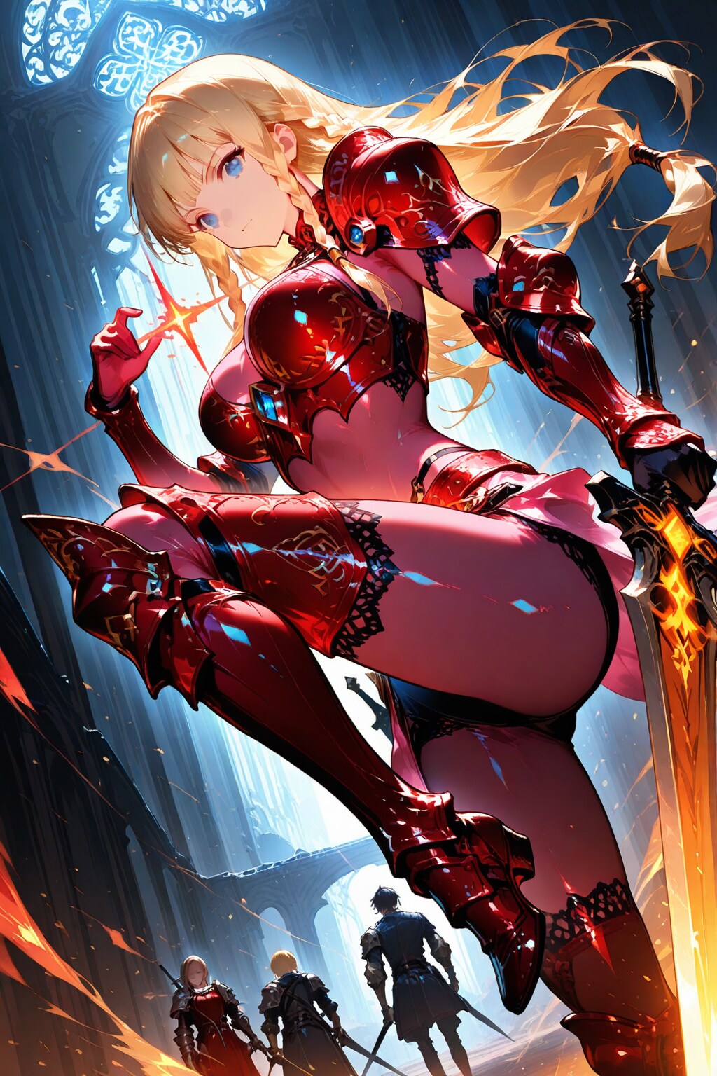 女戦士さん