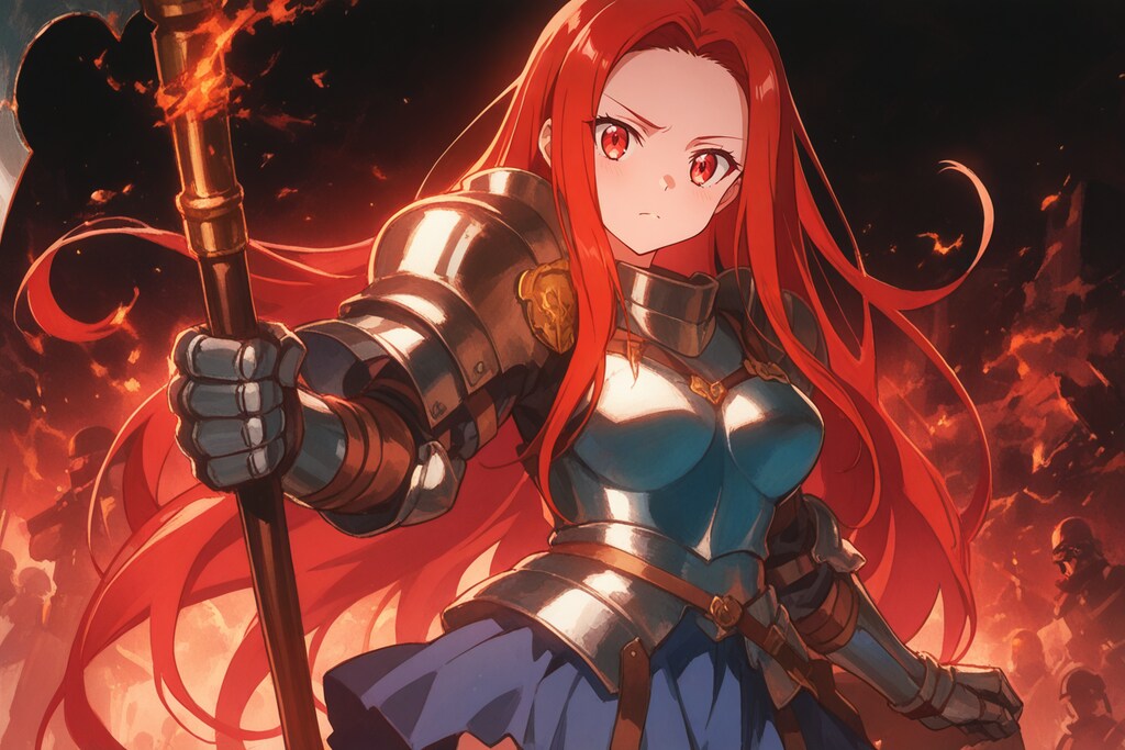 炎の戦士。斧ヨーコさん