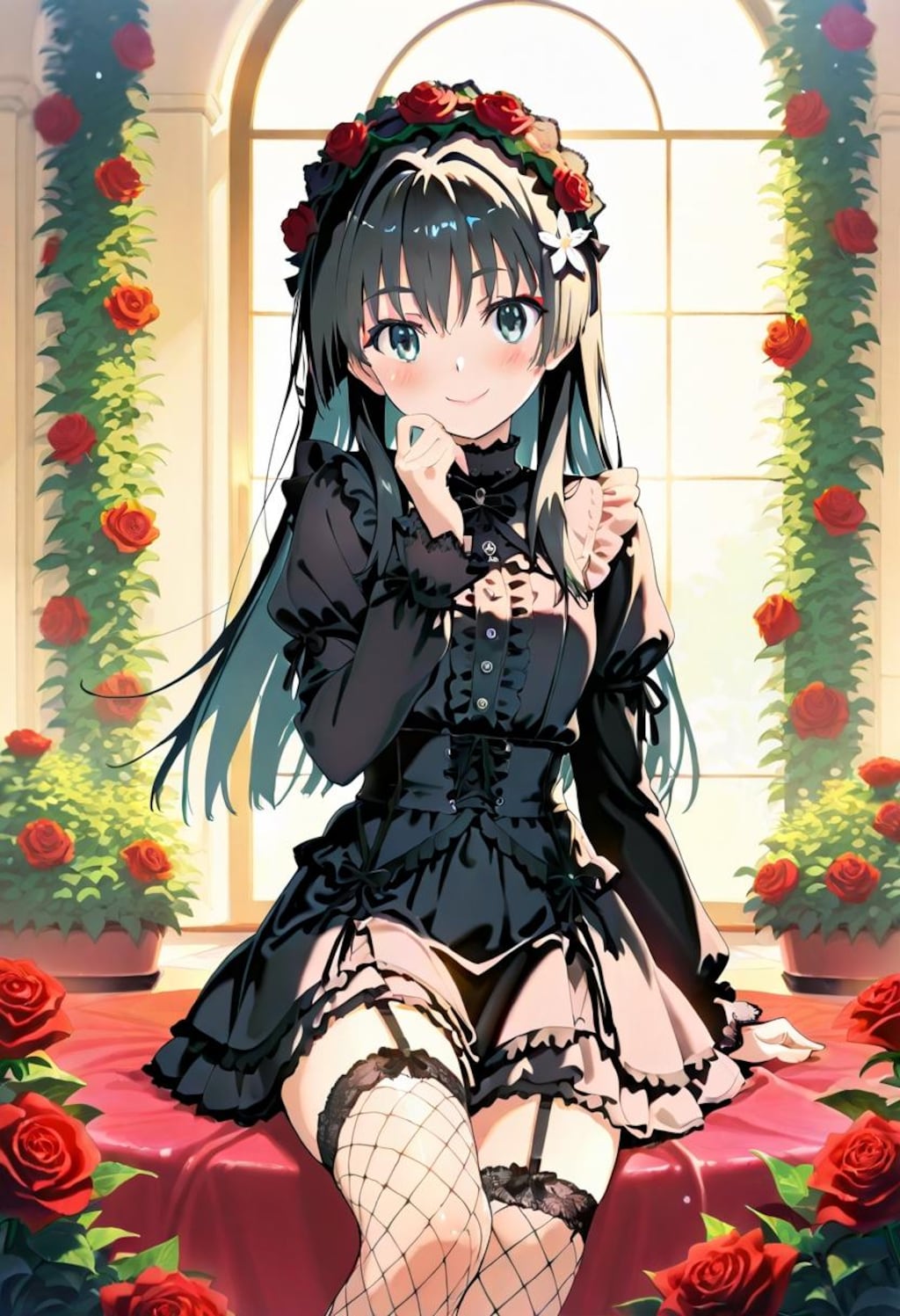 とあるゴスロリ姿
