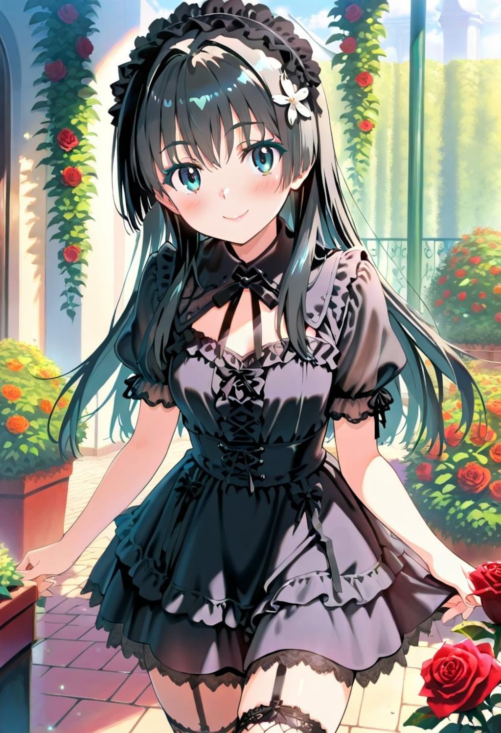 とあるゴスロリ姿
