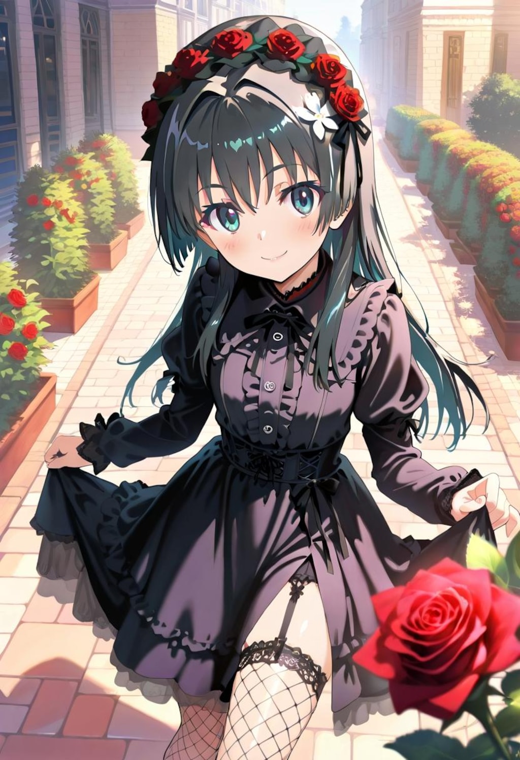 とあるゴスロリ姿
