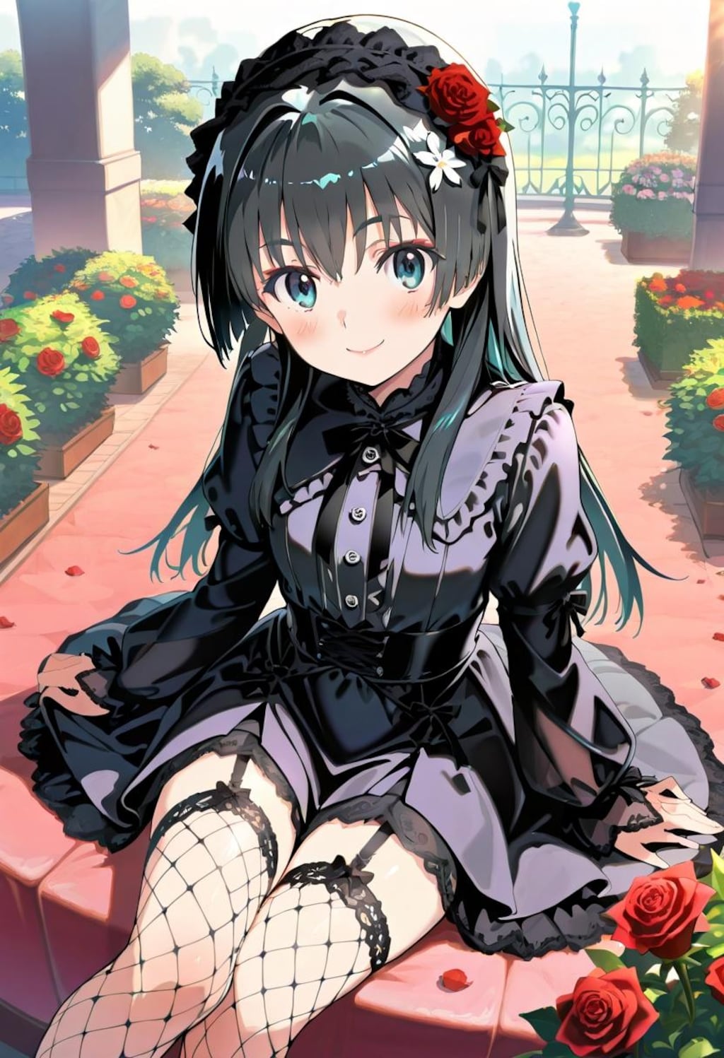 とあるゴスロリ姿