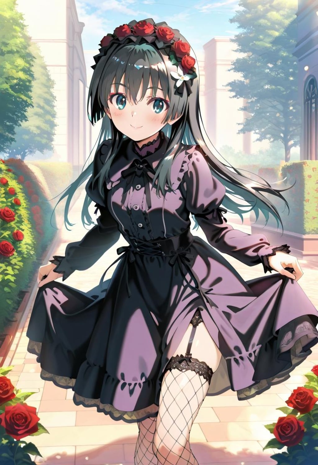 とあるゴスロリ姿