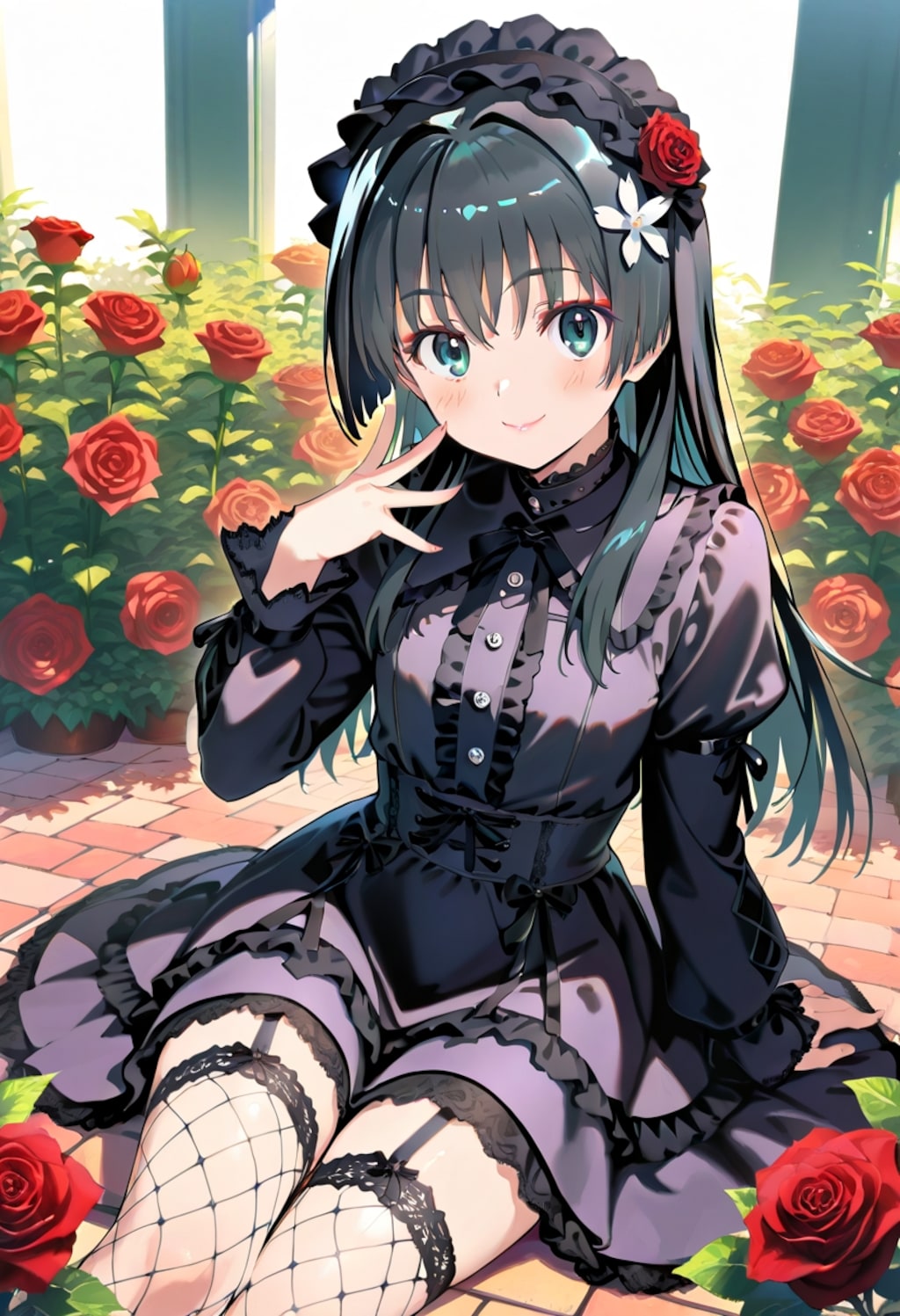 とあるゴスロリ姿