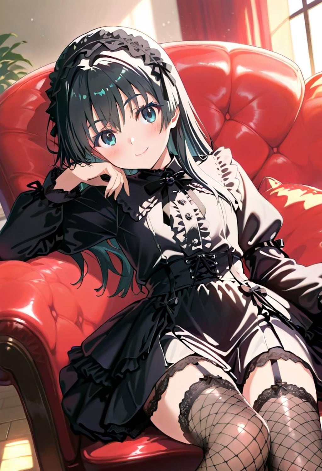 とあるゴスロリ姿